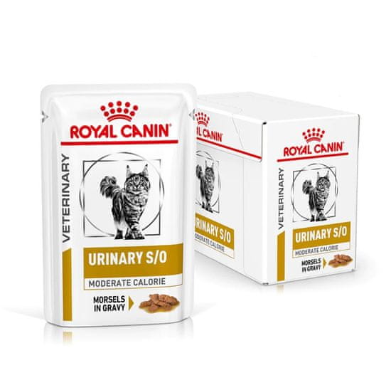 Royal Canin Cat Vet Diet Kapsička Urinary Moderate Calorie 12x85g