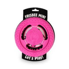 KIWI WALKER Dog Hračka Mini Frisbee 16cm Ružová