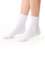 STEVEN Froté ponožky s voľným lemom EU 35-37 ČIERNA