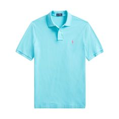Ralph Lauren Tričko modrá XS Polo Custom Slim Mesh