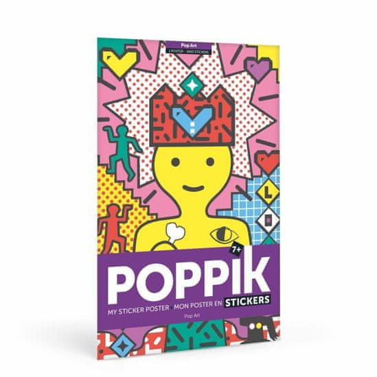 ART Poppik Samolepkový plagát - Pop