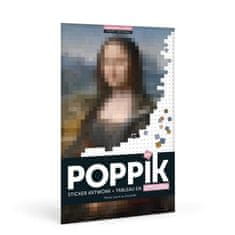 Poppik Samolepkový plagát - DA VINCI (Mona Lisa)
