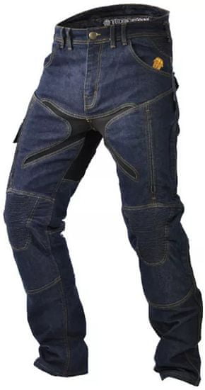 TRILOBITE nohavice jeans PROBUT X-FACTOR 1663 modré