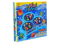 Lean-toys Hra na lov rýb 21 rýb 3 rybníky