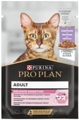Purina Pro Plan Cat DELICATE DIGESTION, kapsička pre mačky s morkou 26x85 g