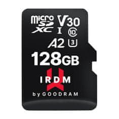 GoodRam Pamäťová karta microSD Goodram IRDM 128 GB + adaptér (IR-M2AA-1280R12)