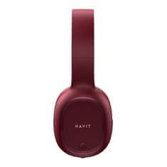Havit Bezdrôtové slúchadlá Bluetooth Havit H2590BT PRO (červené)