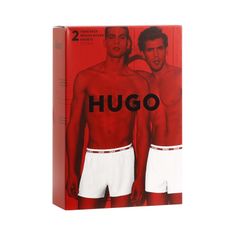 Hugo Boss 2PACK pánske trenky modré (50497686 406) - veľkosť M