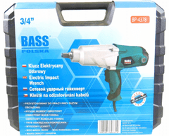 Bass Elektrický rázový uťahovák, 3/4", 1300Nm BP-4378
