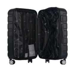 Aga Travel Sada cestovných kufrov MR4660 Čierna
