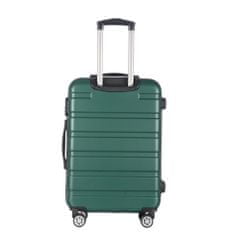 Aga Travel Sada cestovných kufrov MR4659 Tmavo zelená