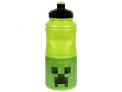 sarcia.eu Minecraft, Creeper zelená fľaša na vodu, plastová fľaša na vodu 380 ml 