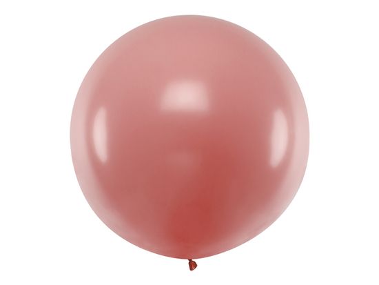 PartyDeco Balón veľký červeno-fialový 1m