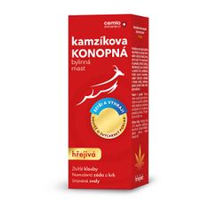Cemio Kamzíkova konopná bylinná masť hrejivá 200 ml
