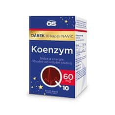GreenSwan GS Koenzým Q10 60 mg 60 + 10 kapsúl