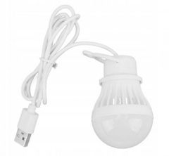 APT  ZD92 Kempingová LED lampa USB, 2,5 W, 1m biela