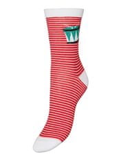 Vero Moda 4 PACK - dámske ponožky VMELF 10274034 Jelly Bean Box 1 (Veľkosť 36-41)