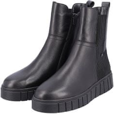 Rieker Dámske kožené členkové topánky W1062-00 (Veľkosť 37)