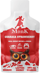 Monk Nutrition Bio energetický gél s guaranou Guaraca Energy Strawberry 30g
