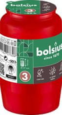 Bolsius Náplň Bolsius, 50 h, 152 g, 57x94 mm, do kahanca, červená, olej