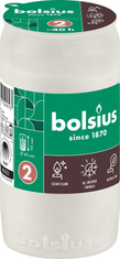 Bolsius Náplň Bolsius, 40 h, 110 g, 48x95 mm, do kahanca, biela, olej