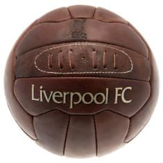 FAN SHOP SLOVAKIA Futbalová lopta Liverpool FC, Retro štýl, pravá koža, vel.5