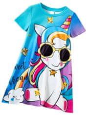 EXCELLENT Tričkové šaty veľkosť 110 - Sweet Unicorn