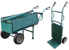 Max Záhradný prepravný vozík + rudla FGC-001 - 150 kg