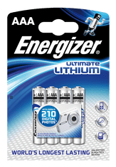 Energizer Ultimate Lithium AAA 4ks