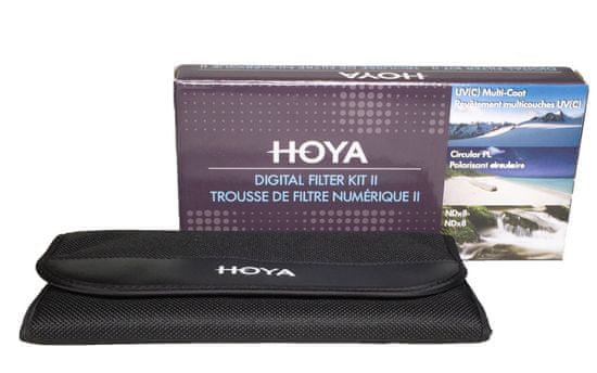 Hoya Digital Filter Kit II 72mm sada filtrov UV CPL ND
