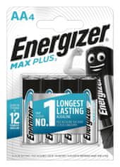 Energizer Max Plus AA 4ks
