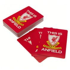 FAN SHOP SLOVAKIA Hracie karty Liverpool FC s klubovým znakom
