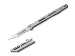 Nitecore NTK07 tenký titánový skalpelový nôž na kľúče 2 cm, oceľ, titán, spona, kryt