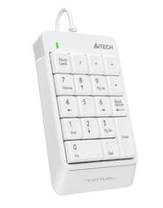 A4Tech FSTYLER FK13P numerická klávesnica, USB Biela