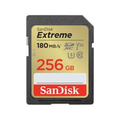 SanDisk Extreme/SDXC/256GB/180MBps/UHS-I U3/Class 10