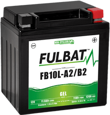 Fulbat Gélový akumulátor FB10L-A2/B2 GEL (YB10L-A2/B2 GEL)