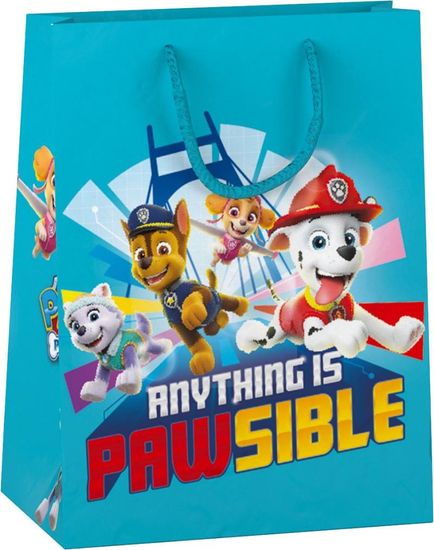 Epee Disney Darčeková taška M - Tlapková Patrola 17 x 23 cm