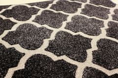 Berfin Dywany Kusový koberec Lagos 1052 Dark Grey (Silver) 140x190