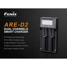 Fenix Nabíjačka ARE-D2 USB - pre batérie NiMH, Li-ion, Li-ion, NiMH, NiCd