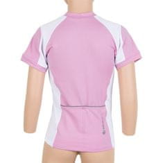 Sensor Cycling Entry dres - detský, ružová/biela - veľkosť 150