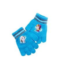 E plus M Detské rukavice Ľadové Kráľovstvo Elza a Anna svetlo modré