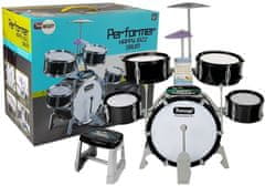 Lean-toys Sada 5 bubnov Chair Cymbal Black