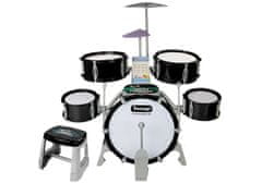 Lean-toys Sada 5 bubnov Chair Cymbal Black