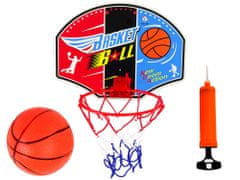 Lean-toys Basketbalová doska Skladacia basketbalová súprava