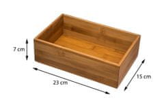 Dekorstyle Bambusový úložný box BAMBUS 15x23 cm