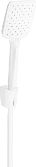 Mexen príslušenstvo - 1-bodový ručný sprchový set R-62, biela, 785625052-20