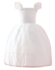 EXCELLENT Dievčenské šaty so žabkami veľkosť 110 - Nevesta