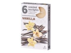 Čajové 6ks Vanilla vonné sviečky