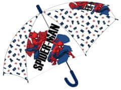 MARVEL COMICS Detský automatický dáždnik 74 cm - Spiderman/písmená