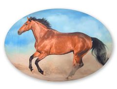 EXCELLENT Dekoračný vankúš 40x30 cm - Hnedý kôň